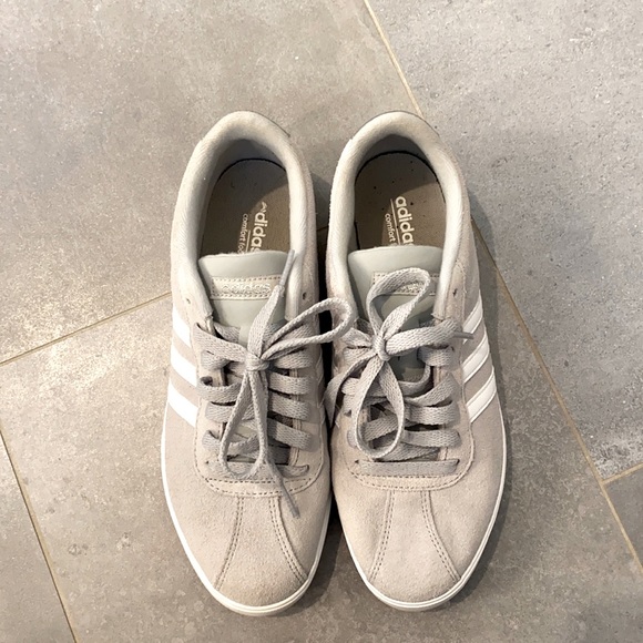 adidas Shoes - Grey Adidas Comfort footbed shoes